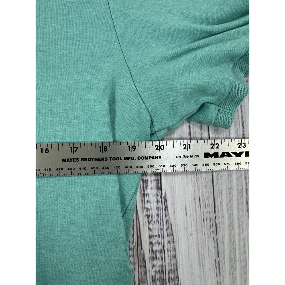 Polo Ralph Lauren Men's Shirt Aqua Green Short Sleeve Size Medium - Picture 5 of 12